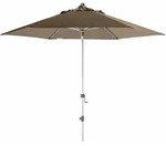Sonnenschirm/ Kurbelschirm 'expert 280 Auto Tilt' 280 Cm, Greige, Bezug Aus 100%