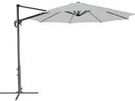 Derby Sonnenschirm / Ampelschirm 'ravenna Smart 300', &Oslash; 300 Cm, Grau, Bezug Aus 100%