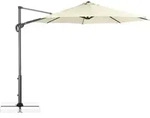 Derby Sonnenschirm / Ampelschirm 'ravenna Smart 300', &Oslash; 300 Cm, Natur, Bezug Aus