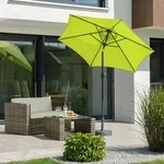 Schneider Schirme - Schneider Sonnenschirm Bilbao Apfelgr&uuml;n &Oslash; 220 Cm Marktschirm
