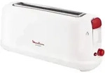 Toaster Mit Abtaufunktion Moulinex Ls16011 1000w Wei&szlig; 1000w Rot Wei&szlig; Wei&szlig;