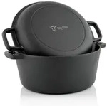 Gusseisen Topf 6,8 Liter, Schmortopf Zum Kochen - Bbq-toro
