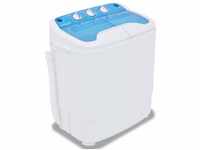 Mini-Waschmaschine mit Schleuder und 2 Kammern 5,6 kg vidaXL740180