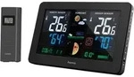 Hama - Wetterstation 'premium', Mit Led-farbdisplay Und Led-ladefunktion