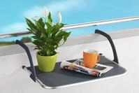 Maximex W&auml;schetrockner Und Ablage 2in1, Gesamttrockenl&auml;nge: 3 M , Grau, Aluminium