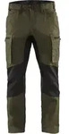 Blaklader - Wartungshose Stretch T.44 - Kaki-gr&uuml;n/schwarz - 1459184599-44