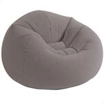 68579 Sessel Aufblasbar Sitzsack Grau Aufblasm&ouml;bel Beanless Bag Chair - Intex