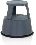 Tritthocker / Rollhocker Tio-m Ii Metall Dunkelgrau Hjh Office