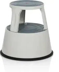 Tritthocker / Rollhocker Tio-m Ii Metall Hellgrau Hjh Office