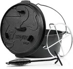 Dutch Oven Do9px, 9,0 L Premium Gusseisen Kochtopf, Gusstopf - Bbq-toro