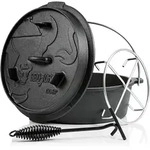 Dutch Oven 7,3 L Premium Gusseisen Kochtopf Gusstopf - Bbq-toro