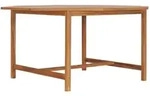 Gartentisch 150x150x75 Cm Teakholz Massiv Vidaxl