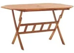 Gartentisch Klappbar 135x85x75 Cm Massivholz Akazie Vidaxl