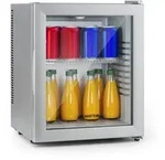 Klarstein - Brooklyn 24 Mini-k&uuml;hlschrank Glast&uuml;r Led Ablage