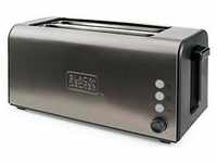1 Steckplatz 1500w Edelstahl Toaster - bxto1500e - black+decker