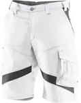 K&uuml;bler Workwear - K&uuml;bler Shorts Activiq Wei&szlig;/anthrazit Gr. 56