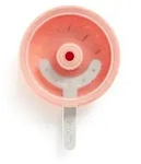Set Aus 4 Eisformen: 2 Donut-formen Rosa + 2 Brezel-formen Gelb &ndash; Lekue