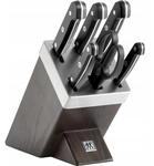 Zwilling Gourmet Messerblock Schwarz 7 Teile 20 Cm