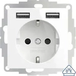 2u-449276 Unterputz-steckdose Vde, Mit Usb, Erh&ouml;hter Ber&uuml;hrungsschutz Ip20
