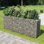 Vidaxl - Gabionen-hochbeet Verzinkter Stahl 270&times;50&times;100 Cm