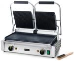 Kontaktgitter, Geriffelte Oberseite, Glatte Unterseite, 3600 W - Hendi 263808