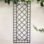 Harms - Au&szlig;en Wand Dekor Gitter Garten Dekoration Terrasse Rankgitter Spalier