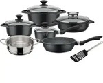 Gsw Kochtopf-set Gourmet Granit 414562 10tlg. Schw Arz-n9199131450
