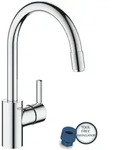 Feel - K&uuml;chenarmatur, Mit Ausziehbarem Anschluss, Chrom 32671002 - Grohe