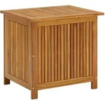 Vidaxl Garten-aufbewahrungsbox 60x50x58 Cm Massivholz Akazie