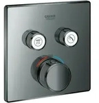 Grohe 29124a00 Thermostat Grohtherm Smartcontrol 29124 Eckig Fms 2 Asv Hard Graphite