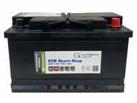 Q-Batteries Start-Stop efb Autobatterie EFB75 12V 75Ah 730A inkl. 7,50 € Pfand