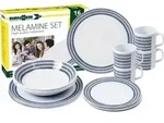 Brunner Melamin-set Bluebay