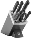 Vier Sterne Messerblock 7-tlg. Grau - Zwilling