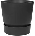 Elho Greenville Pflanztopf 40 Cm Pflanztopf Schwarz