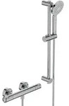 Ideal Standard Ceratherm - Brauseset T50 Mit Thermostat, 3 Strahlarten, Chrom A7217aa