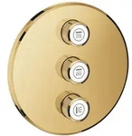 Grohtherm Smartcontrol 3- Fach Unterputzventil, Wandrosette - Grohe