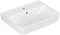 Villeroy & Boch O.novo Aufsatz-waschtisch 60 X 46 Cm Mit &Uuml;berlauf, 1 Hahnloch