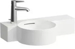 Laufen - Val Handwaschbecken, 1 Hahnloch Links, Mit &Uuml;berlauf,