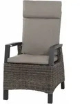 Siena Garden Corido Dining Move Sessel Gardino&reg;-geflecht Charcoal Grey Inkl. Kissen