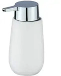 Seifenspender Badi Wei&szlig; Keramik, 320 Ml, Wei&szlig;, Keramik Wei&szlig; - Wei&szlig; - Wenko