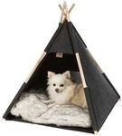 Trixie Tipi Hundeh&uuml;tte Anthrazit Komfortabel