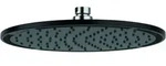 Kludi - A-qa - Kopfbrause 250, 1 Strahl, Mattschwarz / Chrom 6432587-00