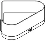 Eck-duschablage Selection 41038 Mit Halterung Hard Graphite Geb.