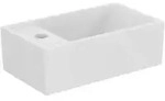 Ideal Standard - Tempo - Handwaschbecken 37x21 Cm, Ohne &Uuml;berlauf, 1 Hahnloch Links,