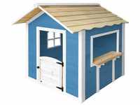 Home Deluxe - Spielhaus - der GROßE palast blau - 118 x 138 x 132 cm - ohne Bank -