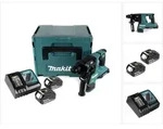 Makita Dhr 280 Rmj Akku Bohrhammer Brushless Sds-plus Im Makpac + 2x 18 V- 4 Ah...