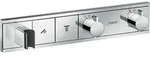 Rainselect - Thermostat-duscharmatur - Unterputz F&uuml;r 2 Verbraucher, Verchromt