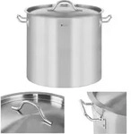 Gastronorm-topf Mit Deckel, Edelstahl, F&uuml;r Induktionsherd, 25 L
