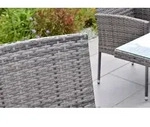 Gran Canaria Set 13tlg. 6x Sessel M Kissen, 1 Tisch
