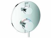 Atrio Thermostat-Wannenbatterie mit integrierter 2-Wege-Umstellung, 2...
